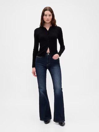 High Rise '70s Flare Jeans | Gap (US)