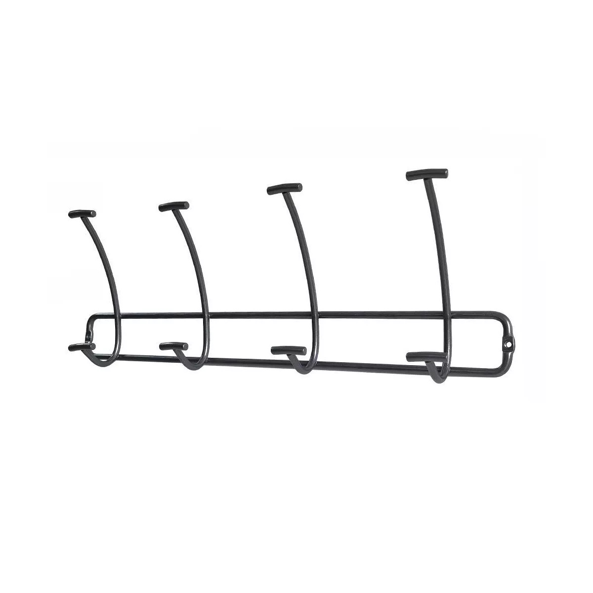 Bent Wire 4 Hooks Rail Black - Threshold™ | Target