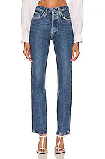 Lana Mid Rise Straight | FWRD 