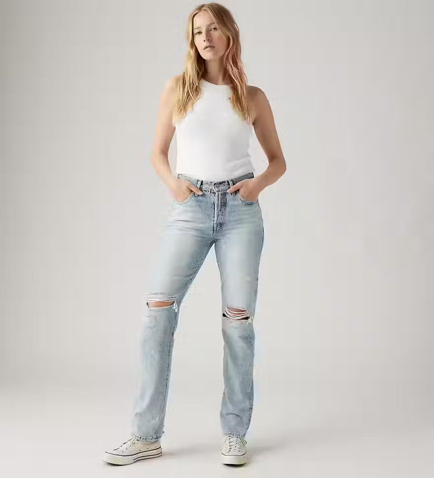 501® Original Fit Women's Jeans - Light Wash | Levi's® US | LEVI'S (US)