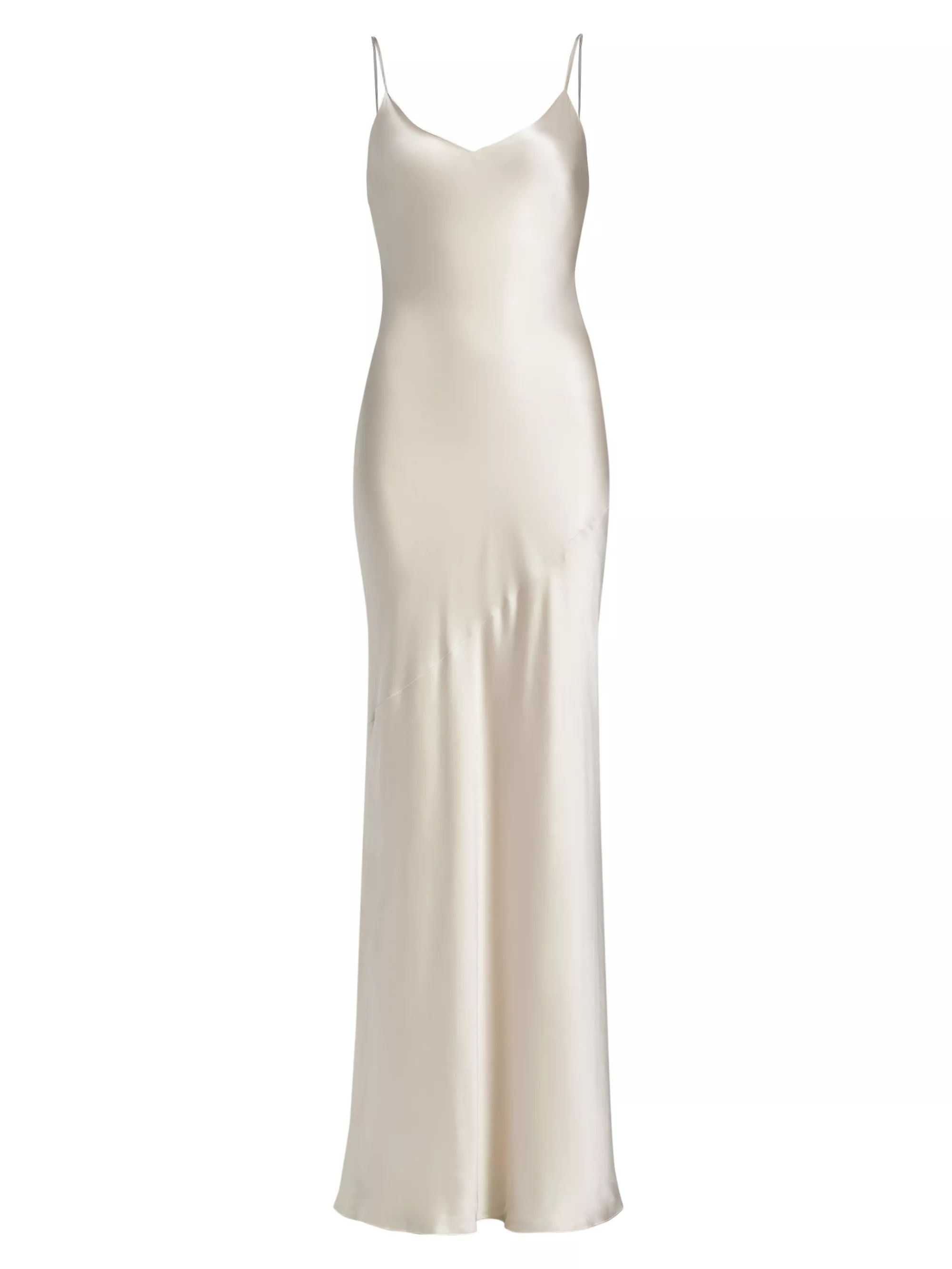 Serita Silk Slip Maxi Dress | Saks Fifth Avenue