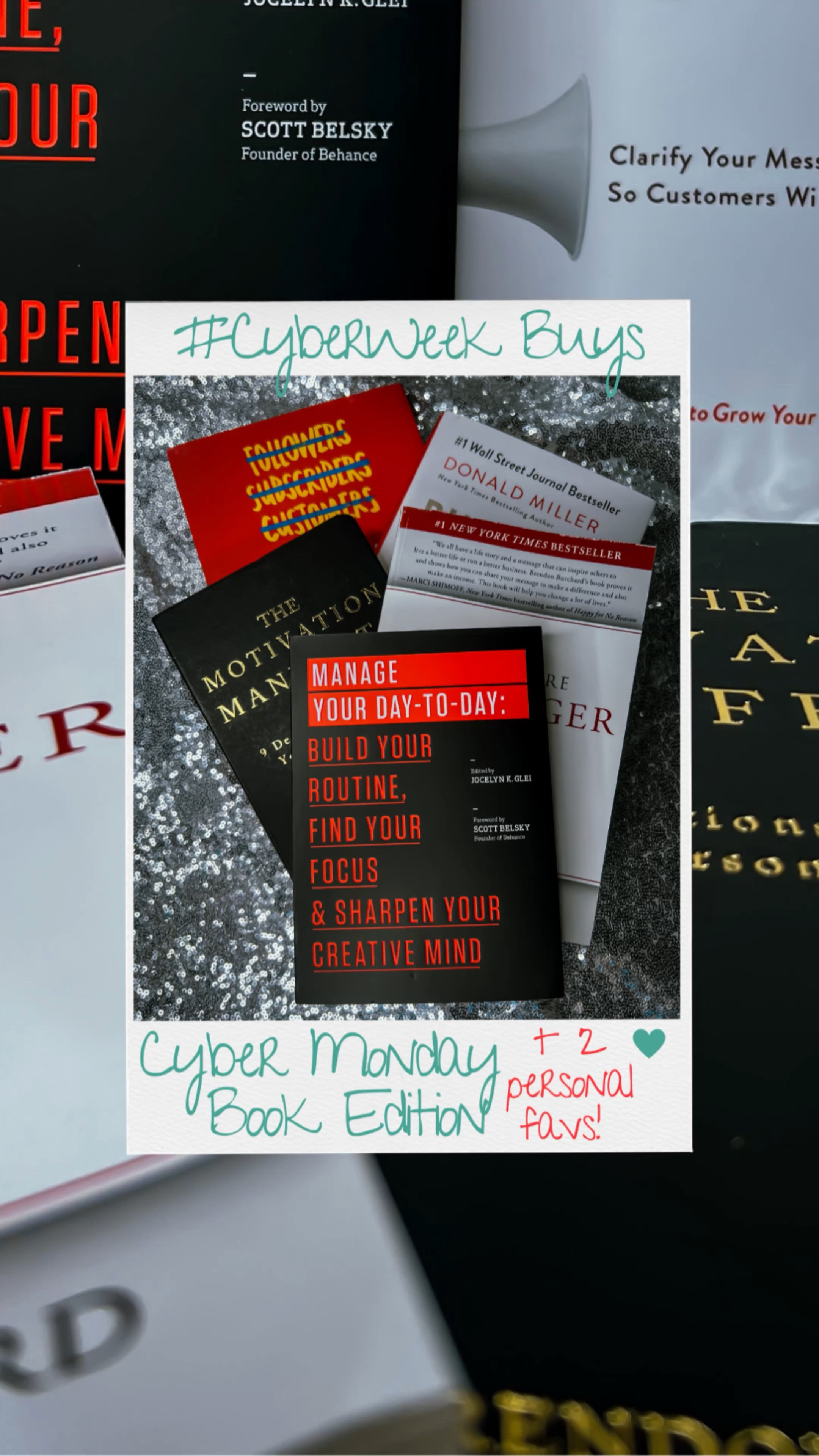 #CyberWeek Buys: BOOK Edition 🤓📖💜

* As an Amazon Affiliate, I earn from qualifying purchases. * #ad #comissionsearned 

#LTKsalealert #LTKunder50 #LTKhome