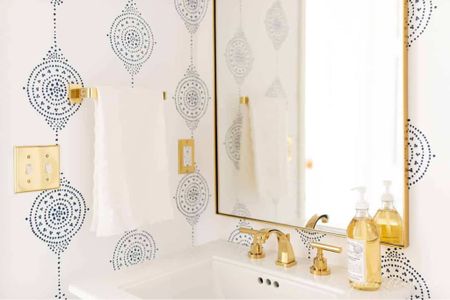 Modern bathroom makeover  with charm and function. 

#LTKsalealert #LTKhome #LTKstyletip