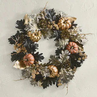 Falloween Wreath, 18" | Grandin Road