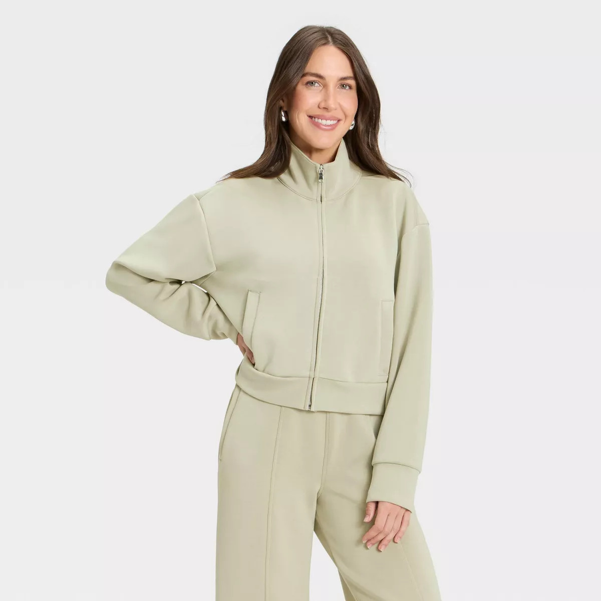 Women's Sandwash Zip-Up - A New Day™ | Target