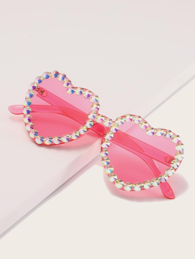 Rhinestone Decor Heart Design Fashion Glasses
       
              
              $6.10        
... | SHEIN