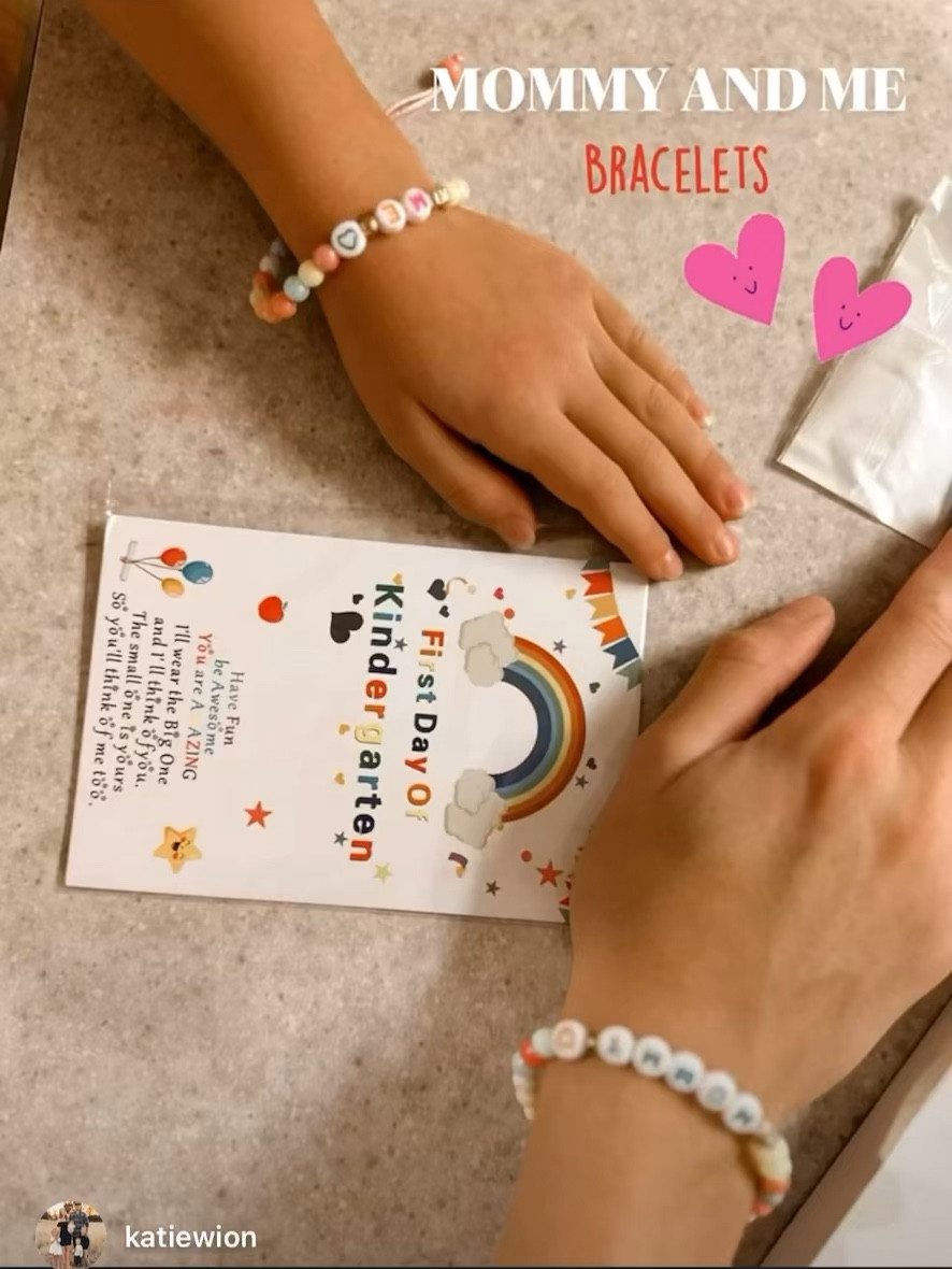 Love this! These helped Harlow so much on her first day or school, she hasn’t taken it off since 🥹💕

#LTKkids #LTKBacktoSchool #LTKfamily