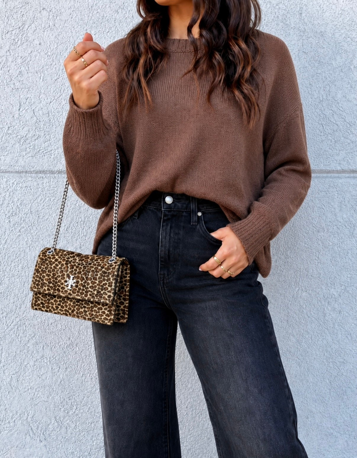 Walmart sweater 
Walmart jeans