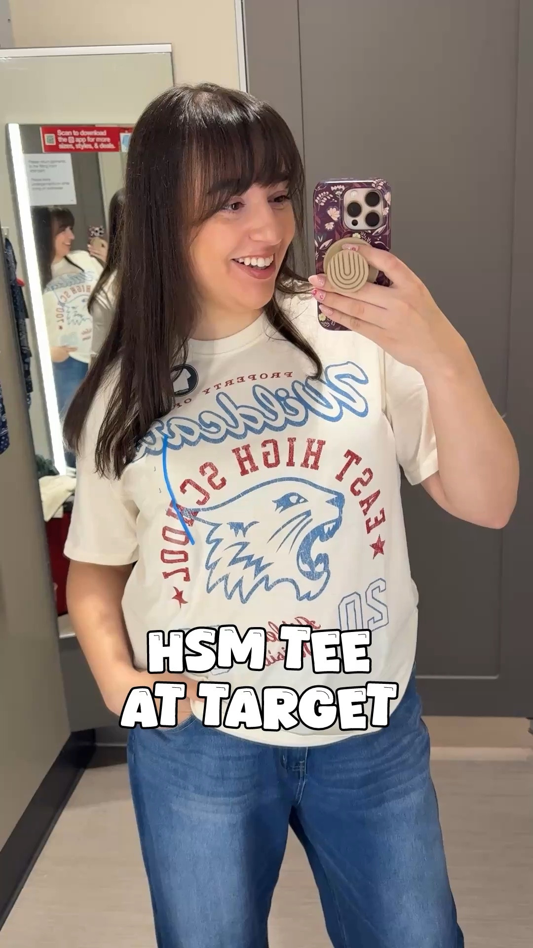 Target is killing it with graphic tees! Throwback movie and tv show tees like this High School Musical tee are so nostalgic! What team?? 

#LTKSeasonal #LTKootd #LTKMidsize