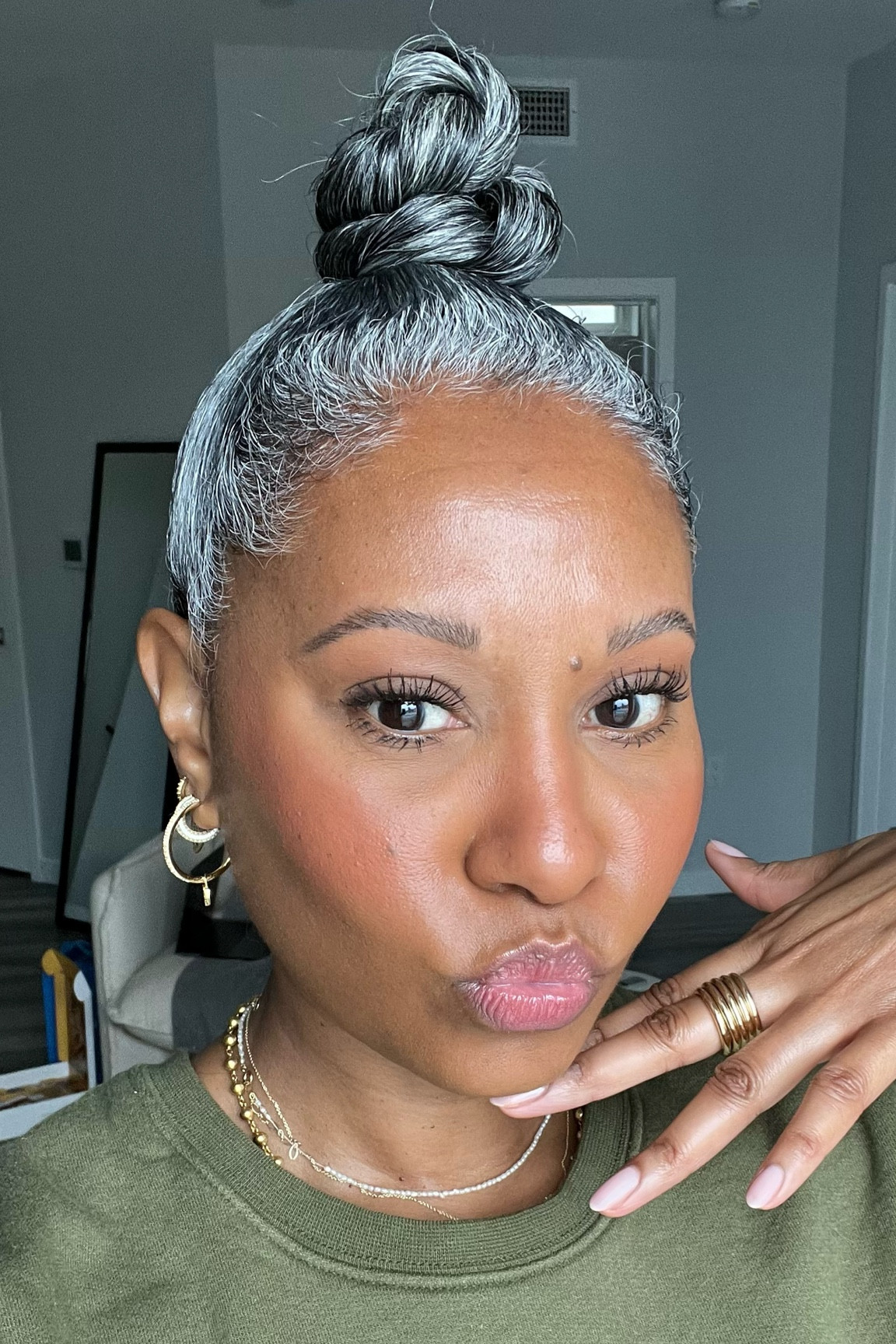 Work from home makeup🤍