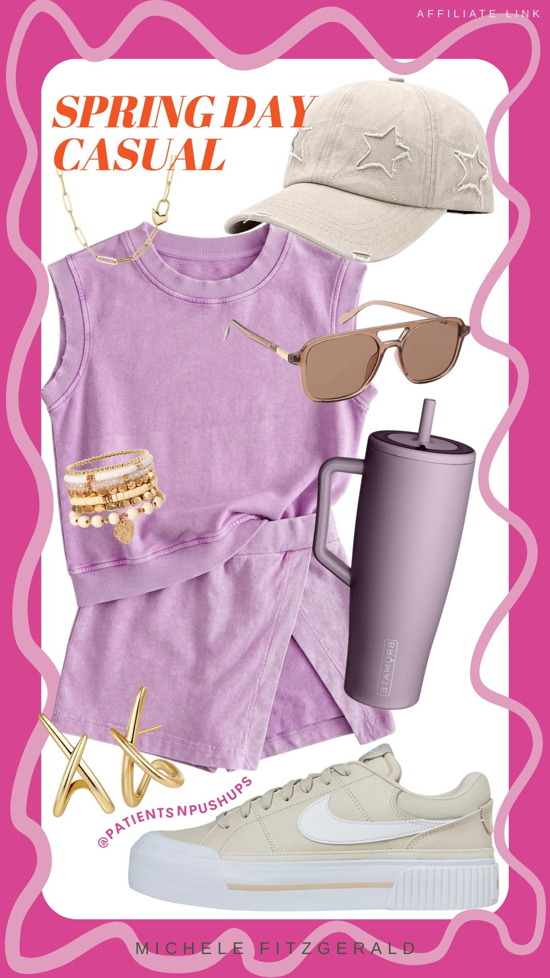 This matching set is a total game changer for busy mornings. It’s sporty, feminine, and pairs perfectly with my favorite neutral Nikes. Pro tip: Add a structured baseball cap and some chunky gold hoops to make a "sweats" day look totally intentional.

#MatchingSet #ActivewearStyle #MonochromeLook #AmazonMustHaves #SpringVibes 

 #LTKdayinmylife #LTKgrwm #LTKootd