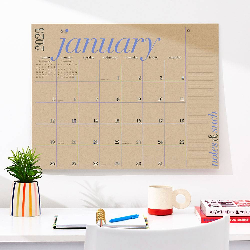 2025 Great Big Calendar | Paper Source | Paper Source