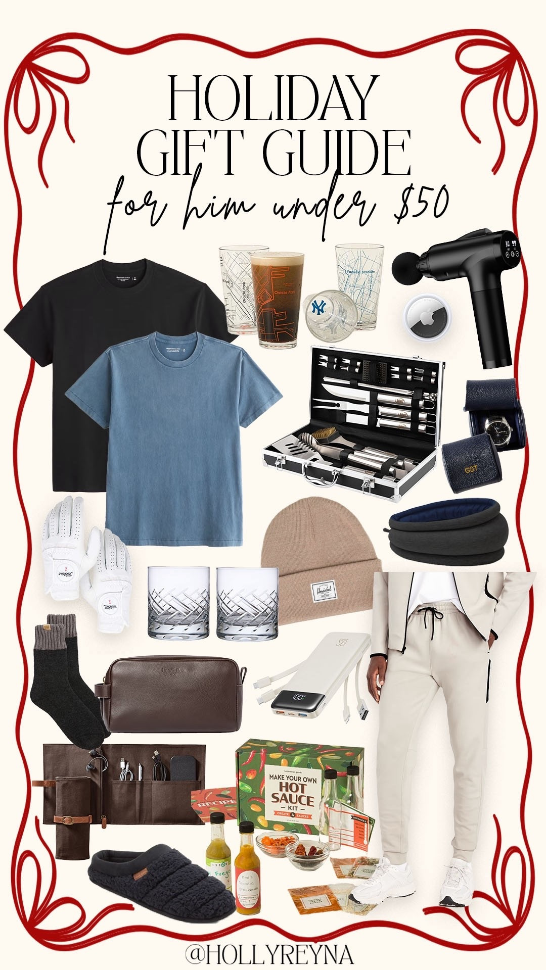 Holiday gift guide: gifts for him under $50! 

#giftguide

Gift guide. Gifts for him. Guys gift ideas. Gifts guys will love. Gifts for him under $50  

#LTKMens #LTKFindsUnder50 #LTKGiftGuide