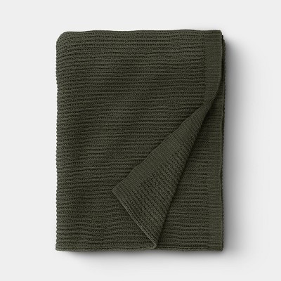 Chenille Throw Blanket Ivory - Threshold™ | Target