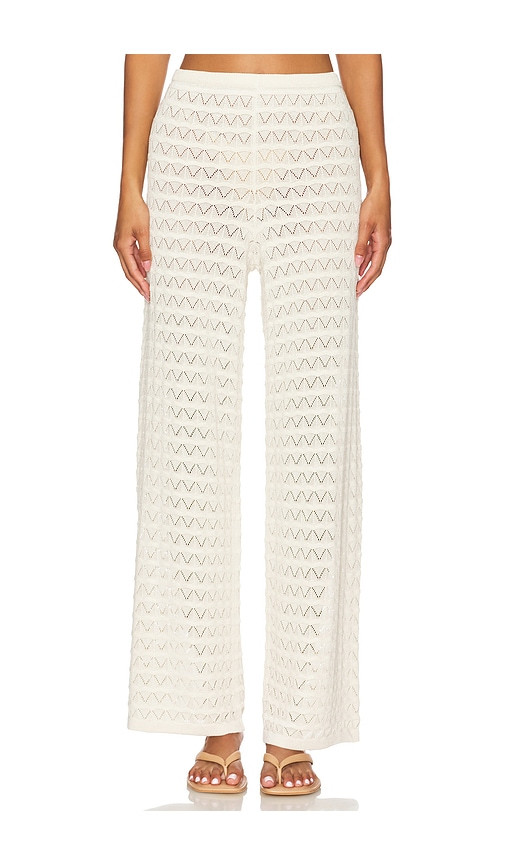 Runaway The Label Loui Pant in Ivory. - size L | Revolve Clothing (Global)