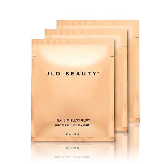 JLO BEAUTY That Limitless Glow Face Mask | Visibly Tightens, Lifts, Hydrates, Plumps, & Brightens... | Amazon (US)
