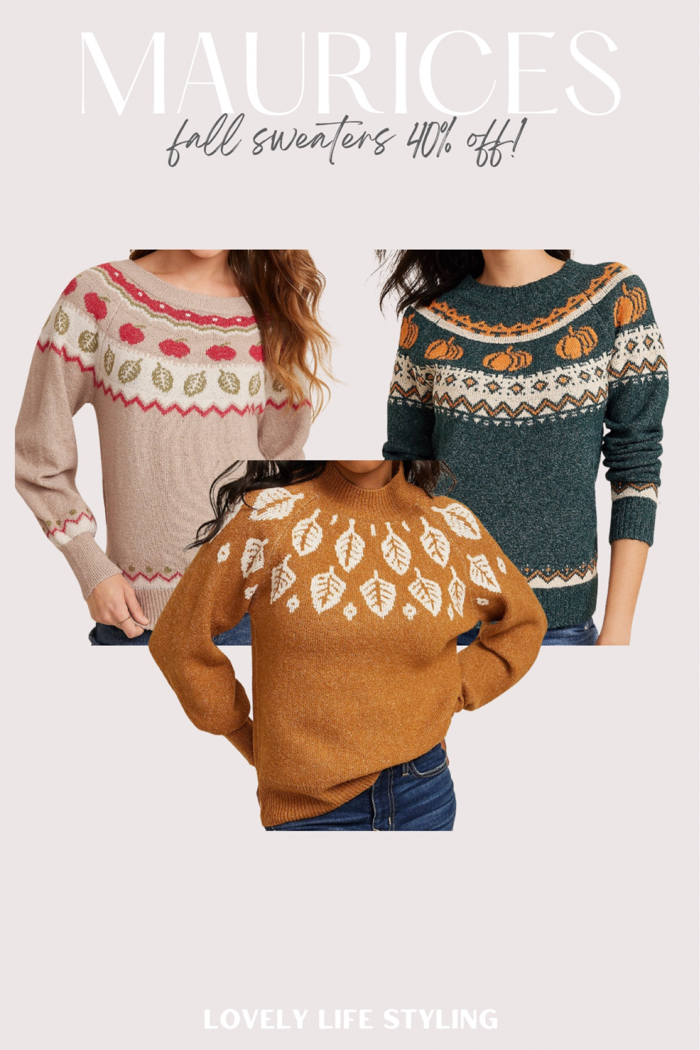 Maurices sweaters deals