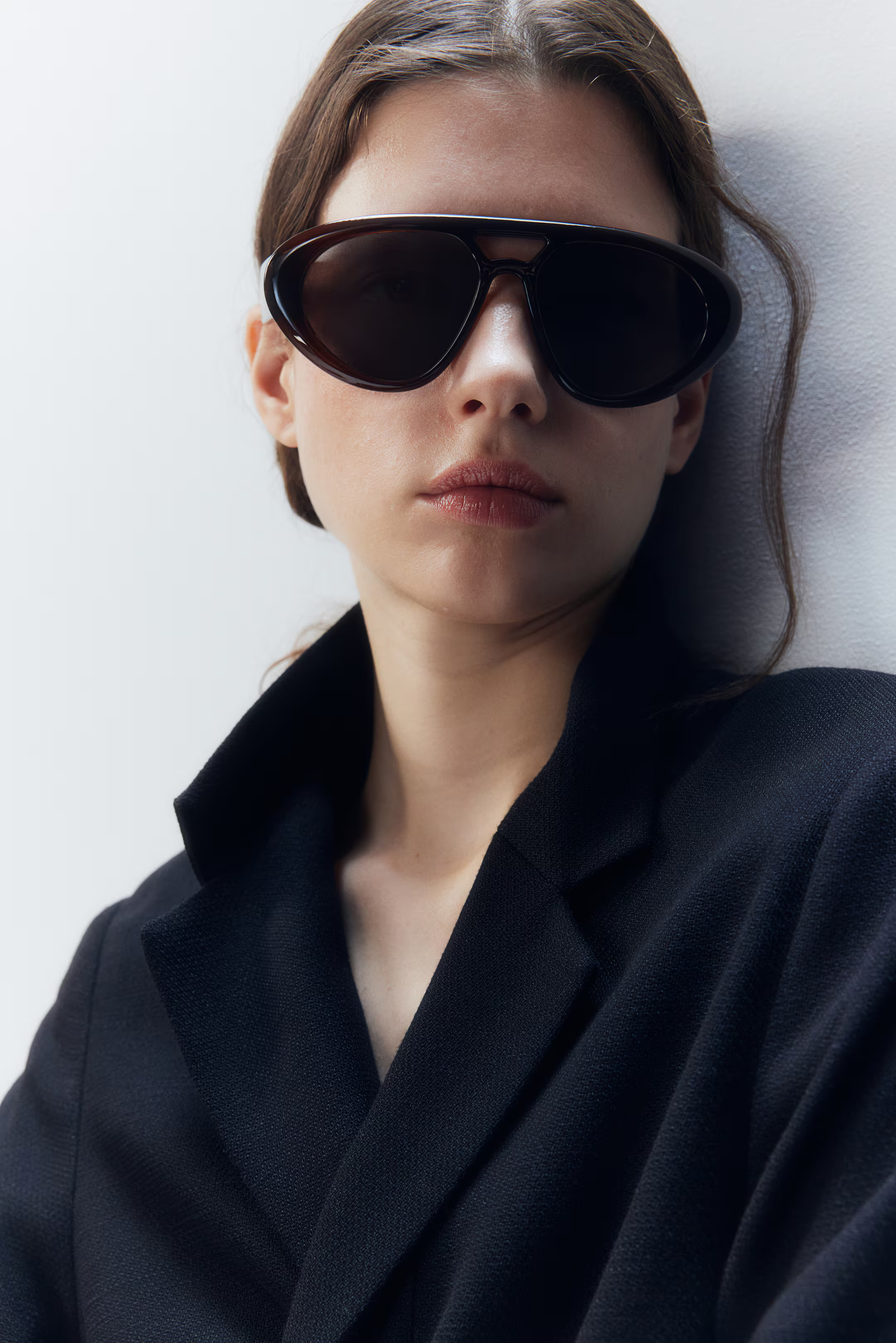 Gathered-Sleeve Jacket - Black - Ladies | H&M US | H&M (US + CA)