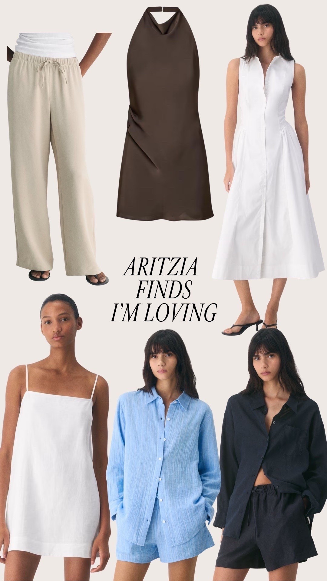 Pieces from Aritzia that I’m ready to add to cart! 

Linen dress
Satin mini halter dress
White midi dress
Sleeveless dress
Spring dress
Summer dress
White mini dress
Linen shirt
Linen shorts
Cotton shirt
Cotton shorts
Brown mini dress
Lodge pants

#LTKootd #LTKdayinmylife #LTKgrwm