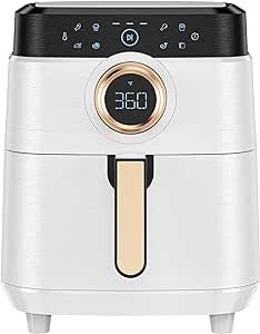 Air Fryer, ALLCOOL Airfryer Oven 8QT Large Air Fryer 1700W 8-in-1 with Touch Screen Air Fryers Di... | Amazon (US)