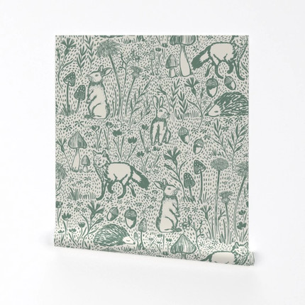 Woodland Creatures Wallpaper