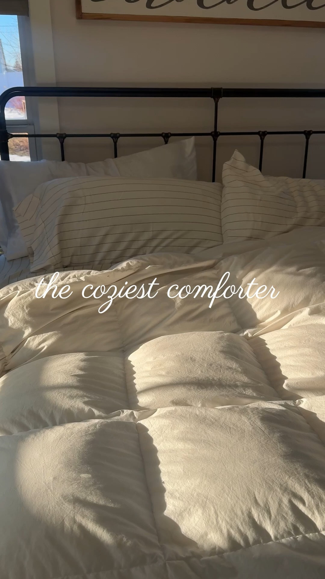 The down comforter you want all year round! This is always my go to. It is so cozy. It has loops on corners to tie cover on. I bought when on sale so keep an eye out for that 🤍 also linked similar highly recommended from Amazon!

#LTKHome