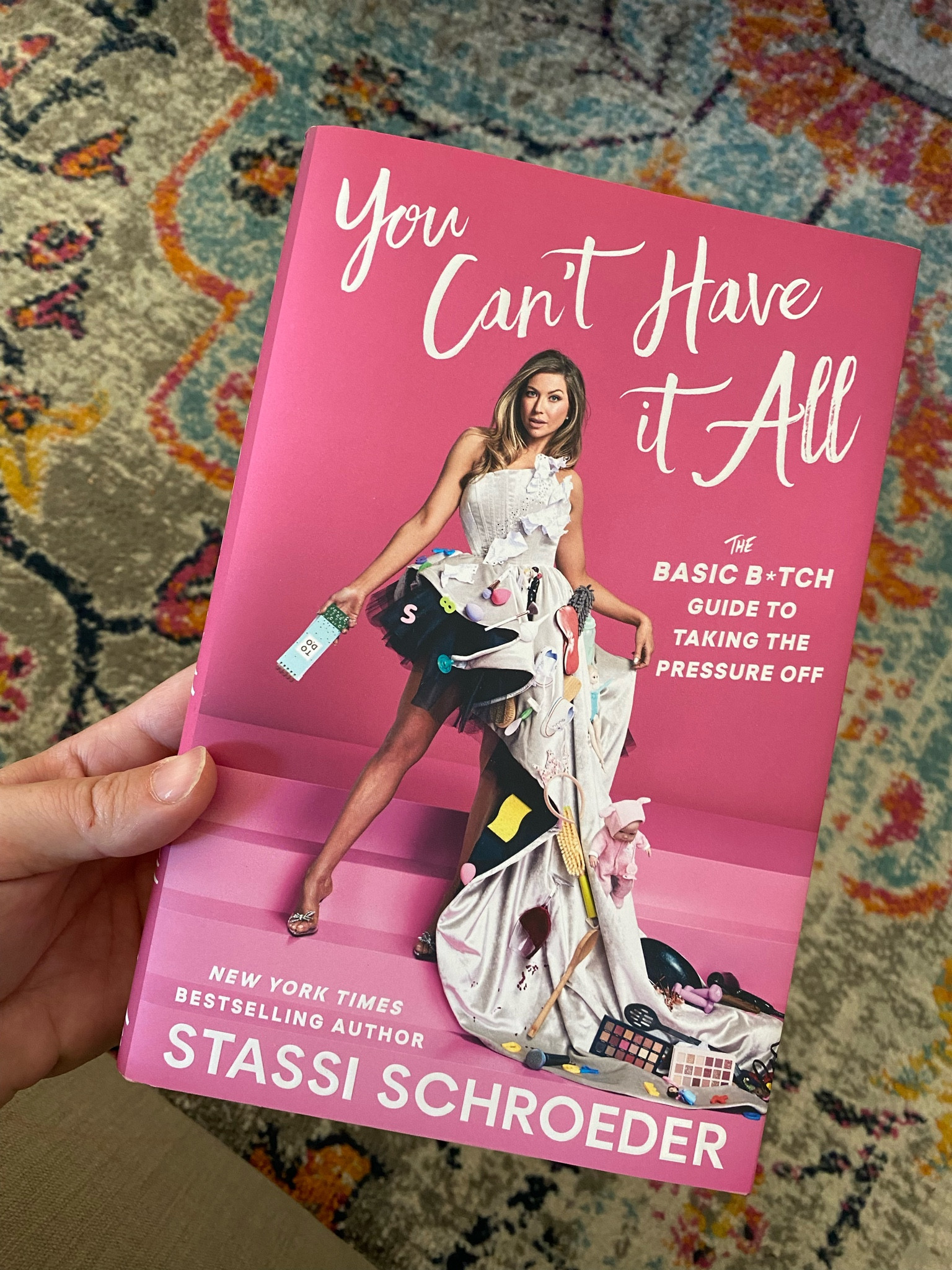 Guilty pleasure read. 

Book club. Summer reading. Home library. Read with me. Vanderpump Rules. Stassi Schroeder  