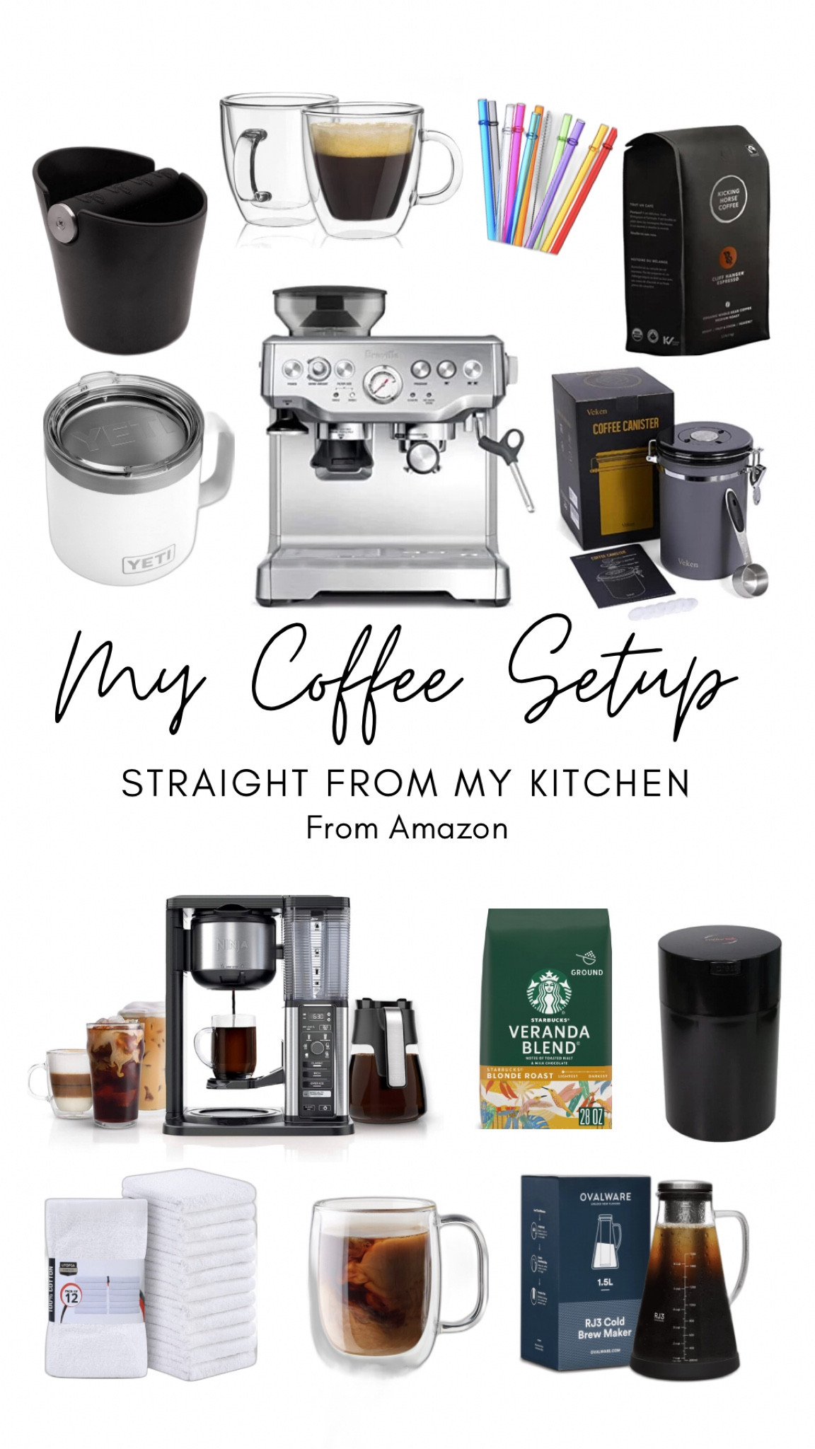 These are some of the coffee essentials I personally own and use regularly in my own kitchen! You can buy all of them on Amazon. 

#LTKmens #LTKGiftGuide #LTKhome