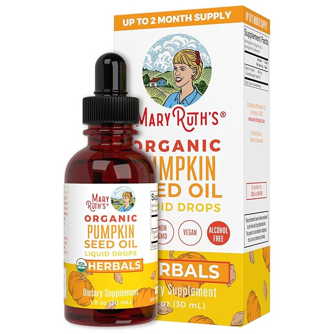 MaryRuth's Pumpkin Seed Oil Liquid Drops | Herbal | Urinary Tract Support | Hair & Skin Health | ... | Amazon (US)