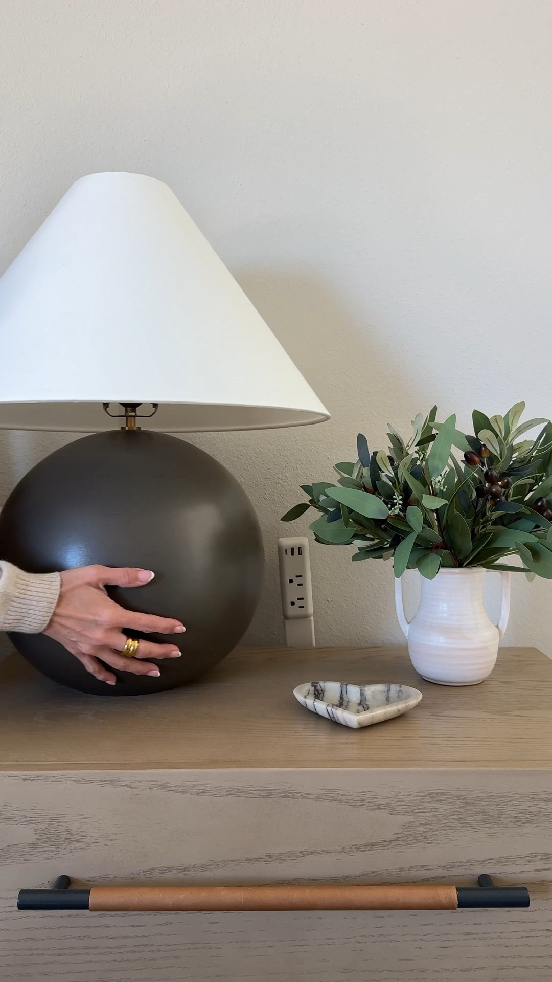 The smartest Amazon find for a clean bedroom setup.
This flat, retractable outlet extender plugs in and brings power up to nightstand height, so your furniture can sit flush against the wall—no bulky cords, no awkward gaps. It’s perfect for charging phones, lamps, alarm clocks, and bedside accessories while keeping everything looking intentional and clutter-free.

If you’re looking for bedroom organization ideas, nightstand outlet solutions, cord management, or smart home accessories, this is one of those small upgrades that makes a big difference.

Linked / Amazon home finds / bedroom essentials / functional home upgrades

#LTKFindsUnder50 #LTKHome