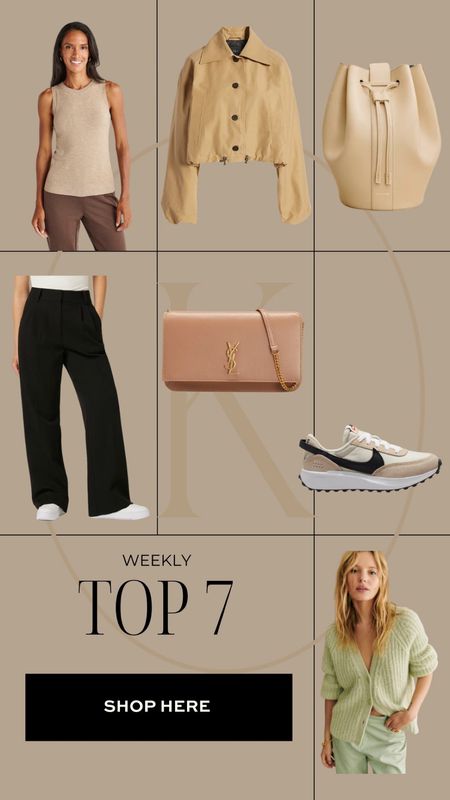 Weekly top sellers! Shortie pants, rails jacket, Sezane bucket bag and my mini YSL. The most comfy sneakers I traveled with and walked around Paris with! 

#LTKstyletip #LTKitbag #LTKshoecrush