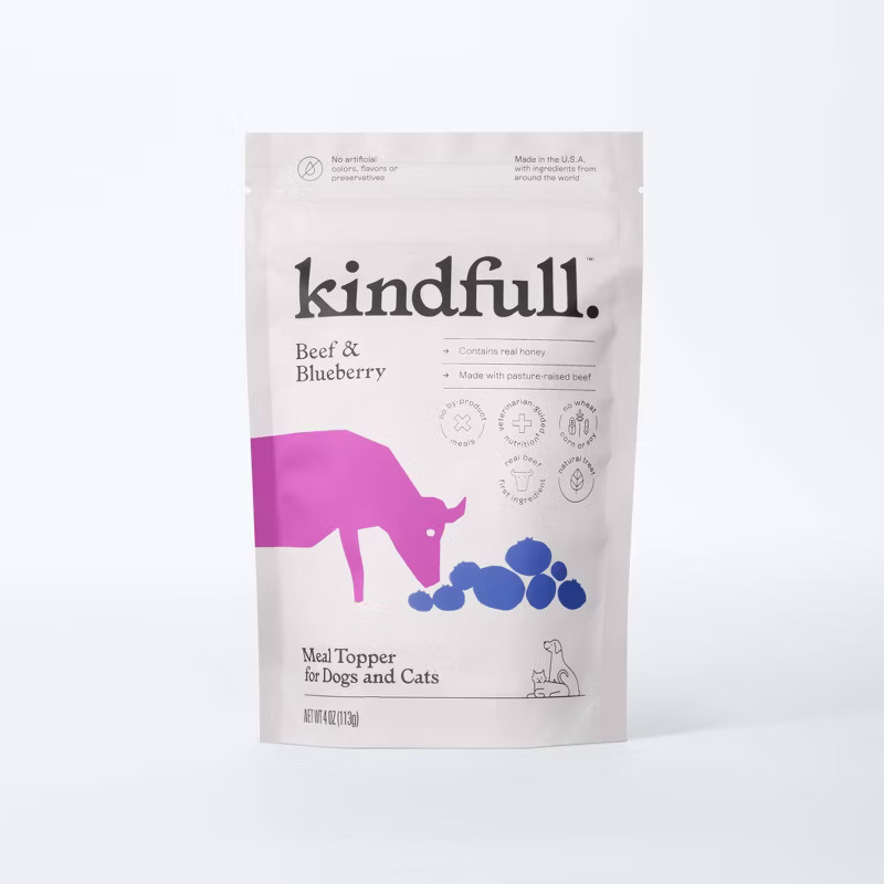 Dry Meal Topper for Dog and Cat Food - 4oz - Kindfull™ | Target