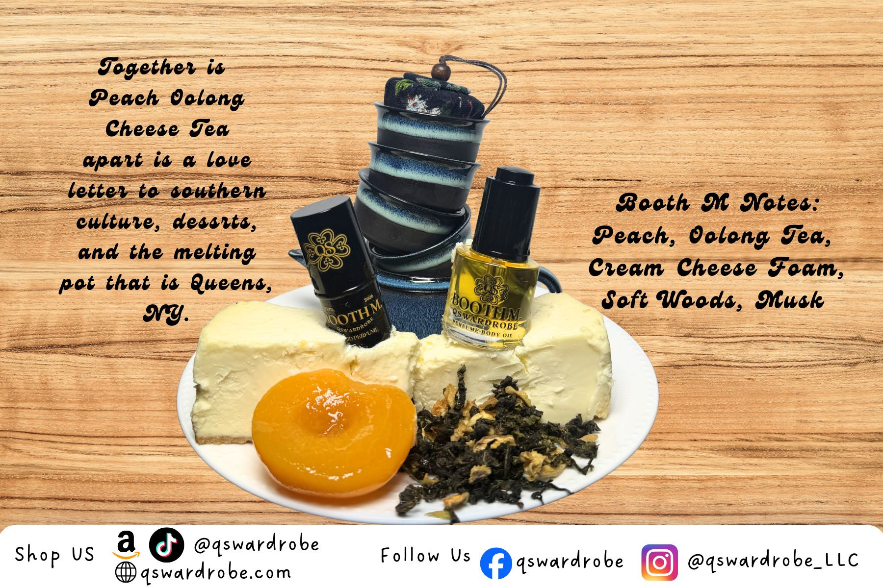 [AD] Dessert inspired and skin ready. Peach oolong tea meets cream cheese foam in a scent that feels as good as it smells. This is comfort in perfume form.

#dessertperfume #GourmandScents #peachperfume #fragrancecommunity #NicheFragrance #sweetfragrance #PerfumeCollection 

 

#LTKootd #LTKselfcare #LTKBeauty