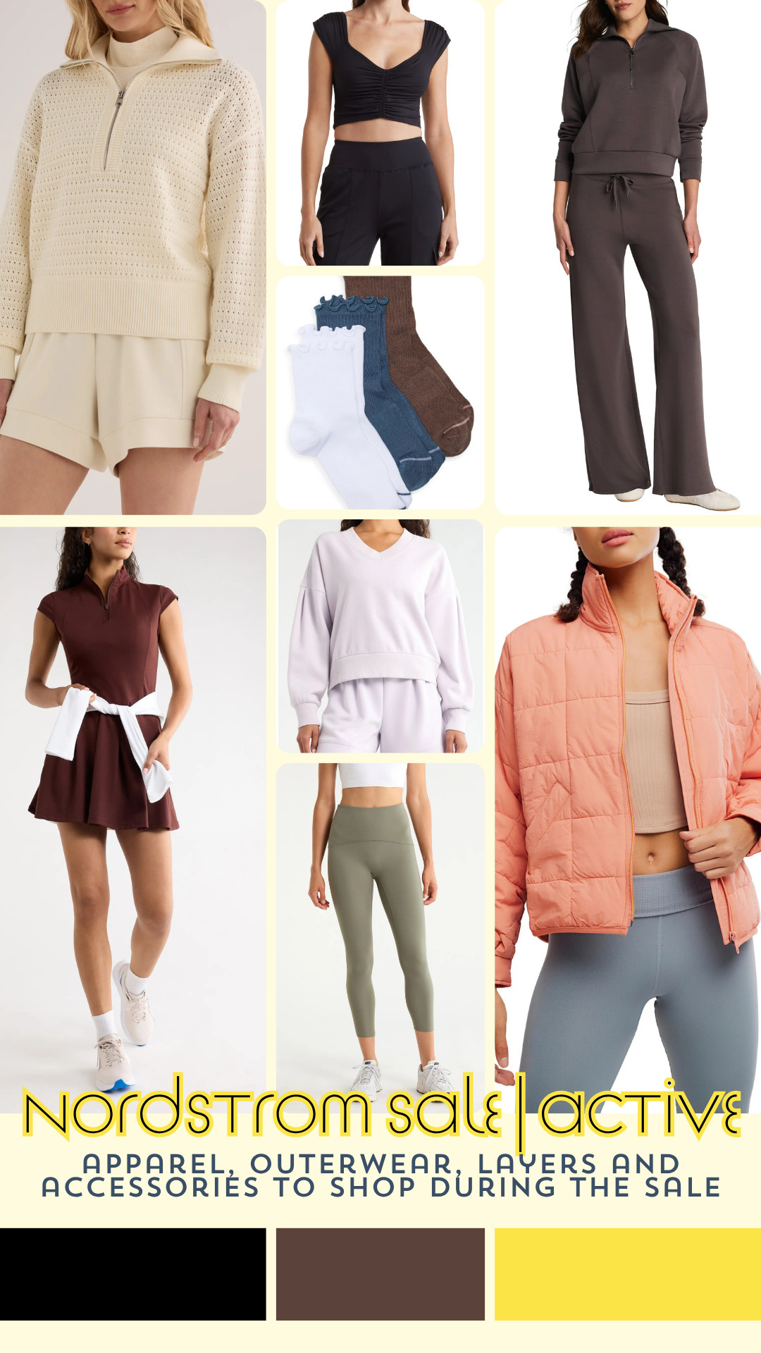 The Nordstrom Anniversary Sale is serving up the best activewear finds! From cozy lounge sets and buttery-soft leggings to everyday layers and lightweight jackets, these are the pieces you'll be reaching for all season long. 🖤✨ 

 #LTKootd #LTKActive #LTKSaleAlert