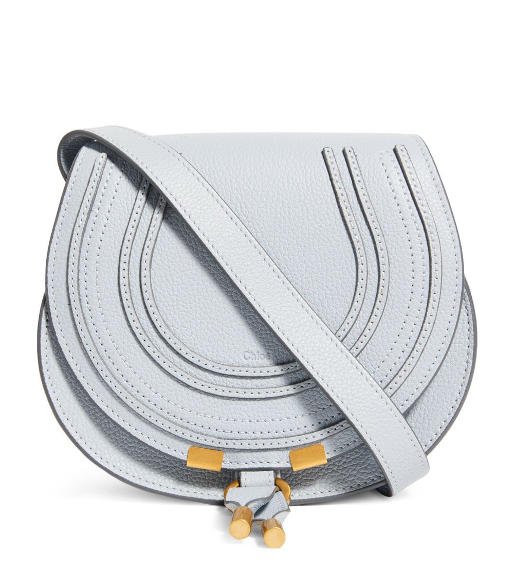 Small Leather Marcie Saddle Bag | Harrods