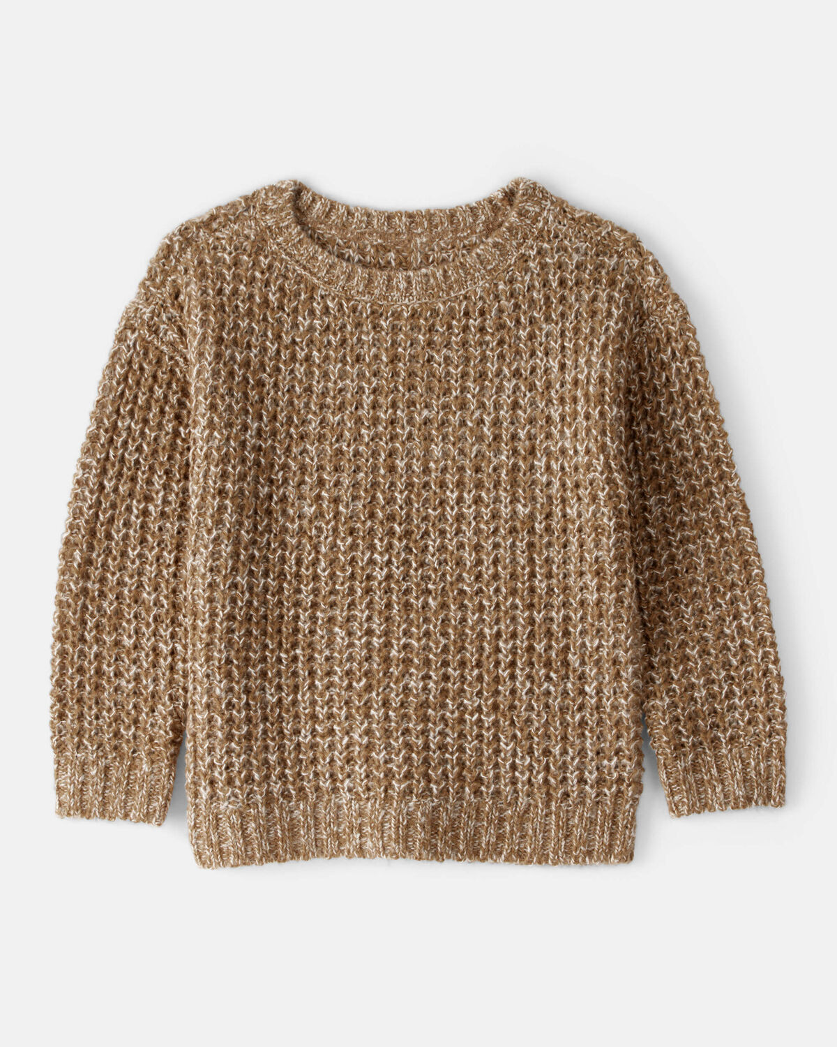 Toddler Boy Textured Sweater - Khaki | Carter's Inc