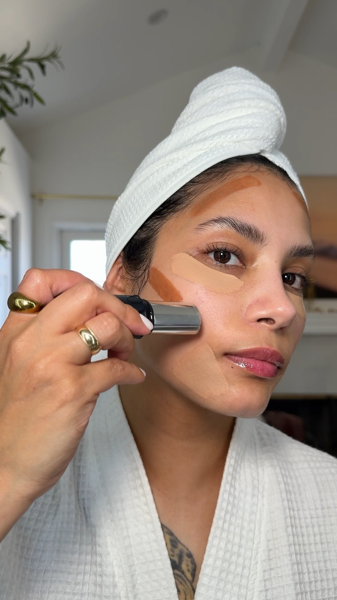 Quick no foundation glam 🧖‍♀️

#LTKBeauty #LTKgrwm