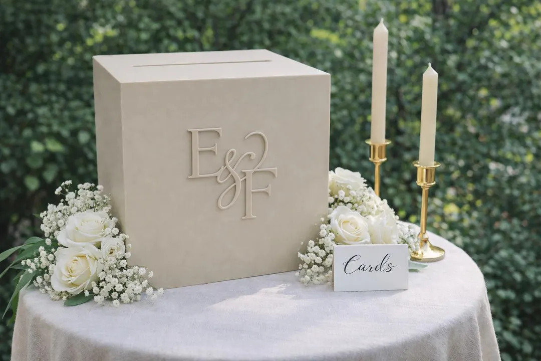 Wedding Card Box With Lock and Key | Acrylic Card Box, Cards + Gifts Box, Wedding Acrylic Box, Wi... | Etsy (US)