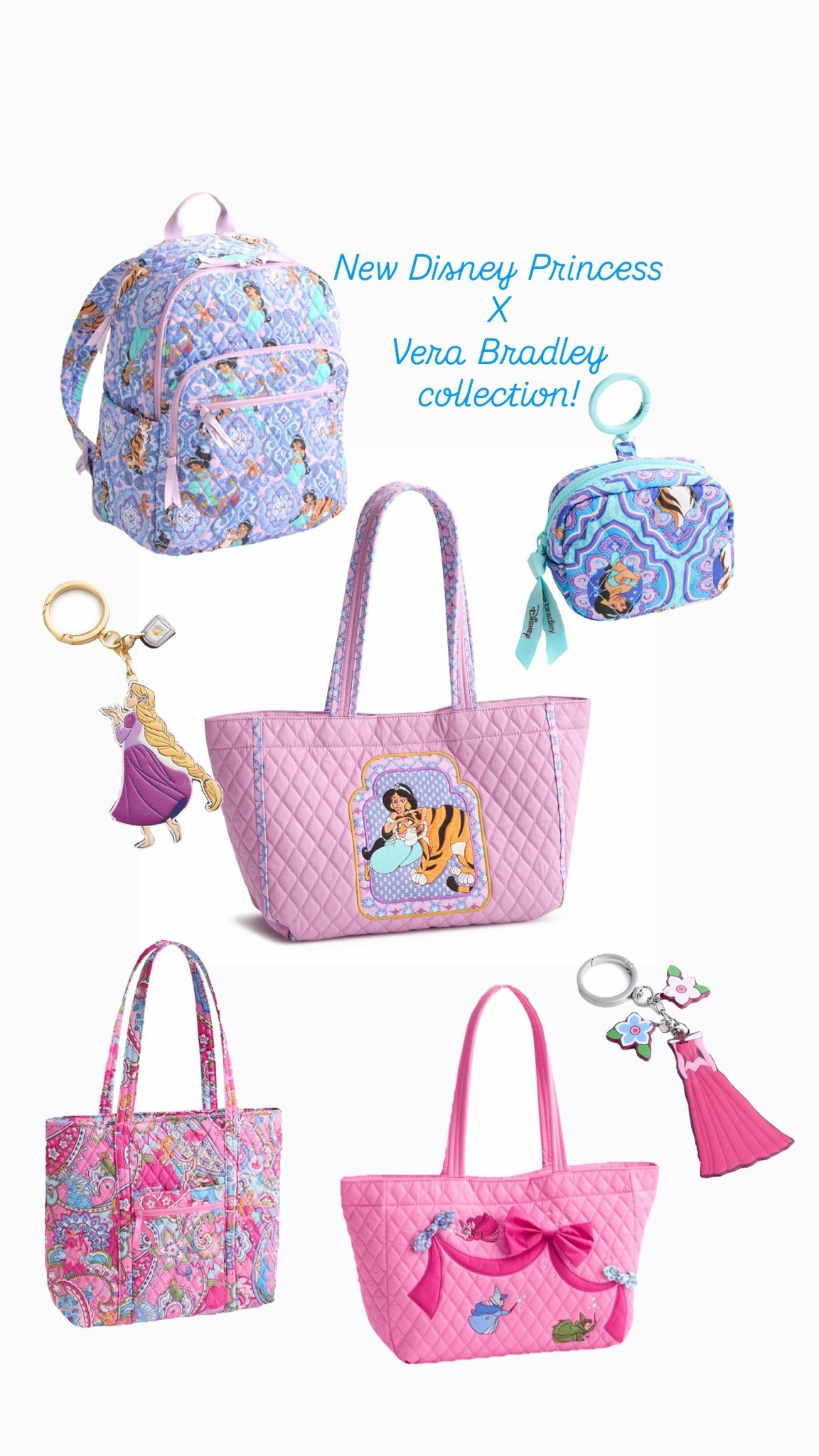 NEW Disney Princess collection at Vera Bradley! I love all my Vera bags! The quality is 10/10 and everything washes so well!!! 

Disney bag
Disney trip
Disney princess 
Vera Bradley

#LTKmomlife #LTKKids #LTKTravel