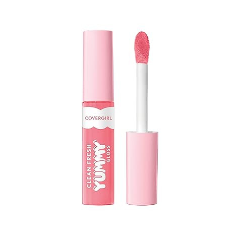 COVERGIRL Clean Fresh Yummy Lip Gloss, Sheer, Natural Scents, Vegan Formula - 500 Havana Good Tim... | Amazon (US)