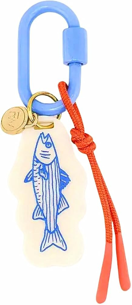 Vintage Acrylic Keychain Retro American Sardines Lobster Pendant Keyring Key Chain Charms Key Rin... | Amazon (US)