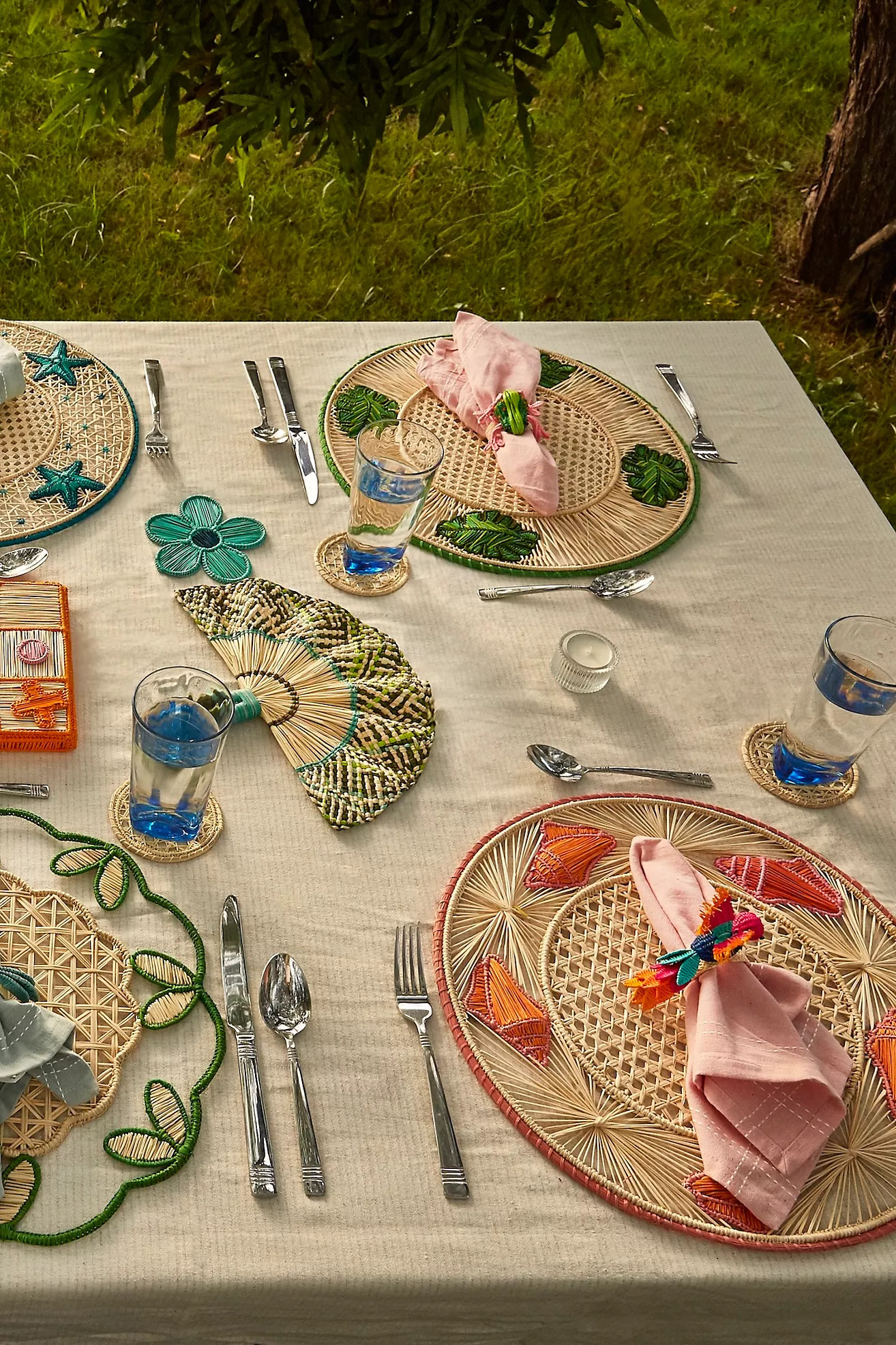 Coro Cora Handwoven Placemat | Anthropologie (US)