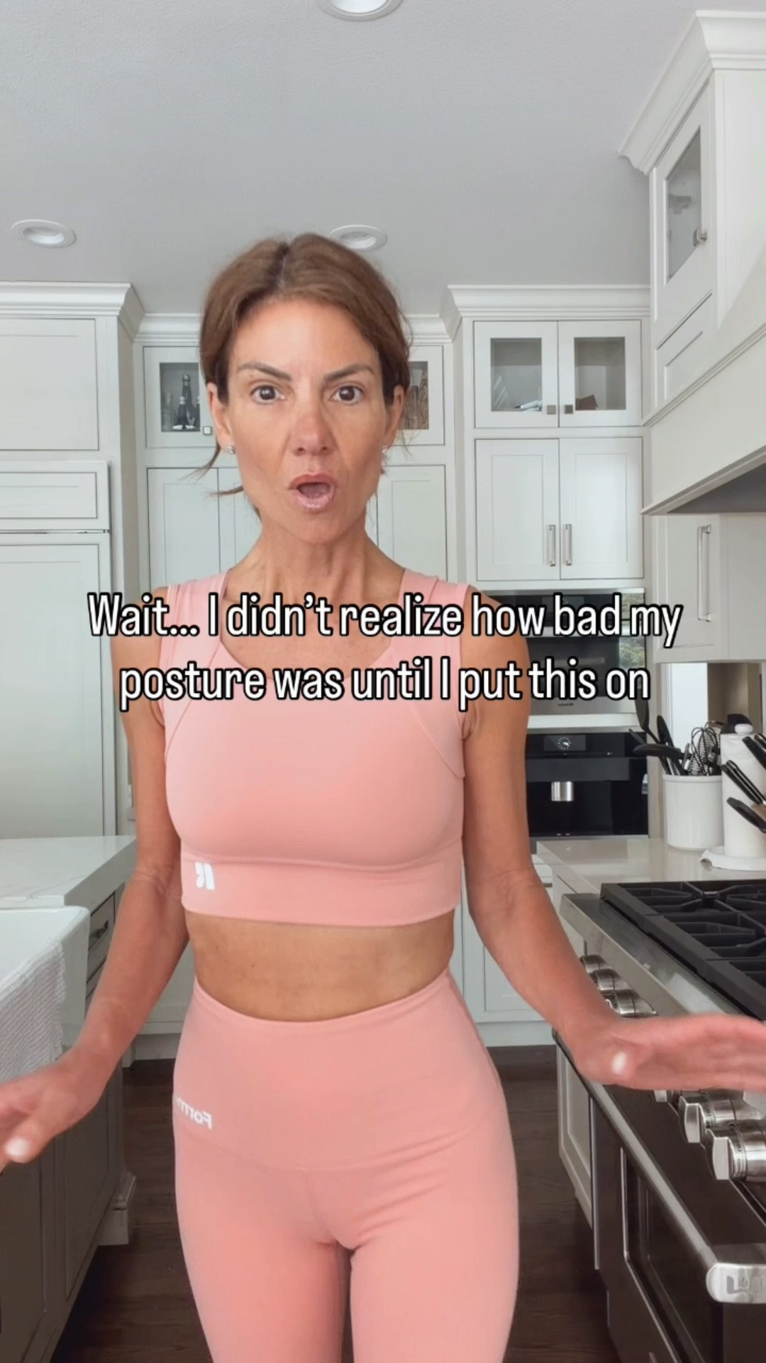 @Forme.Science Revive bra + Sculpt leggings I’ve been wearing on repeat
Designed to help you stand taller, keep your shoulders back, and reduce neck/shoulder tension.
I wear these for workouts, errands, and around the house—they’re that comfortable.
I started with a posture score of 70 and now I’m at 83.
I’m 5’7” and wearing a size small in both.

#formescience #forme #formesciencepartner #ad

#LTKfitnessgoals #LTKActive