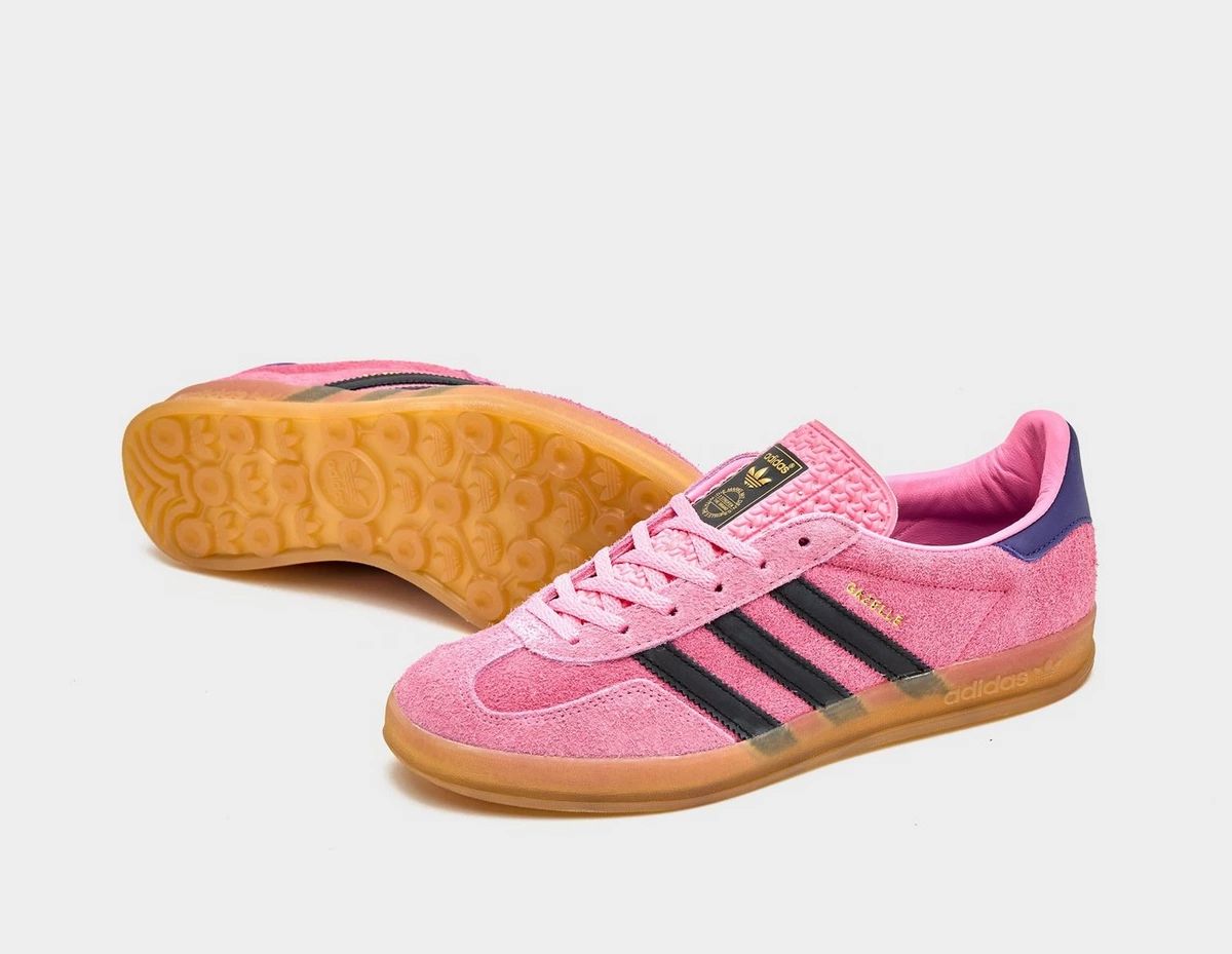 Pink adidas Originals Gazelle Indoor | size? | size? (UK)