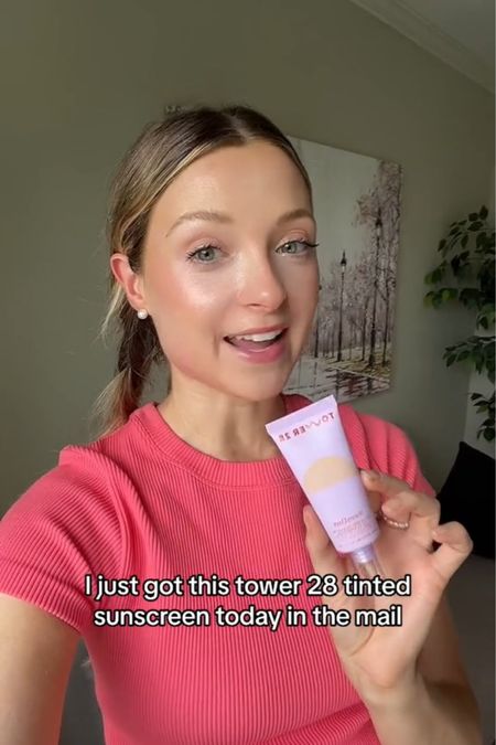 Sized up to a medium in baby tee for more wiggle room. Shade La Cienega in tinted sunscreen. 



#LTKbeauty #LTKunder50 #LTKunder100