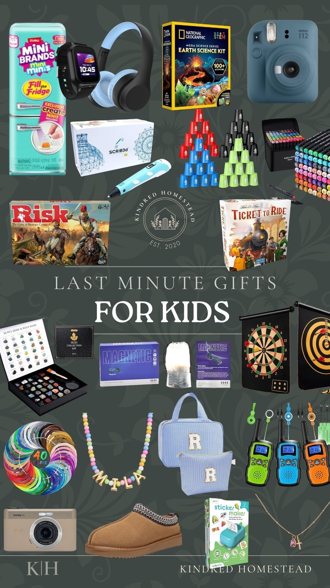 Last-minute kids’ gifts that spark creativity, play, and calm winter afternoons. ✔️ Cozy classics, ✔️ screen-free fun, ✔️ gifts that feel intentional. Rounded up all my favorite kid-approved finds from Kindred Homestead in my LTK—perfect for gifting made easy.
#ltkhome #ltkholiday #ltkgiftguide #kindredhomestead #kidschristmasgifts #lastminutegifts

#LTKKids #LTKHoliday #LTKGiftGuide