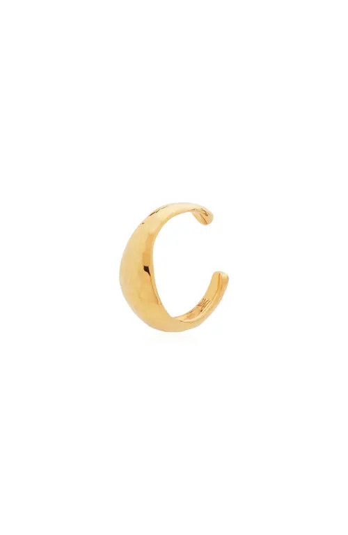 Monica Vinader Gaia Ear Cuff in Yellow Gold at Nordstrom | Nordstrom