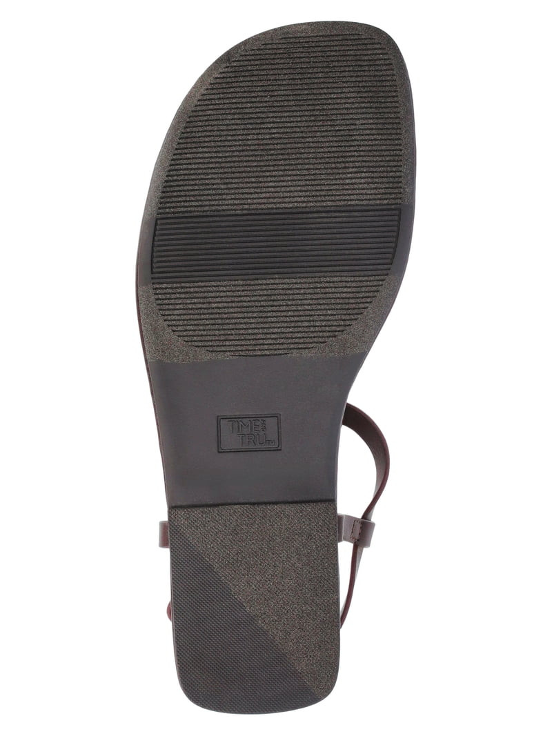Time and Tru Women's Hardware Thong Sandals | Walmart (US)