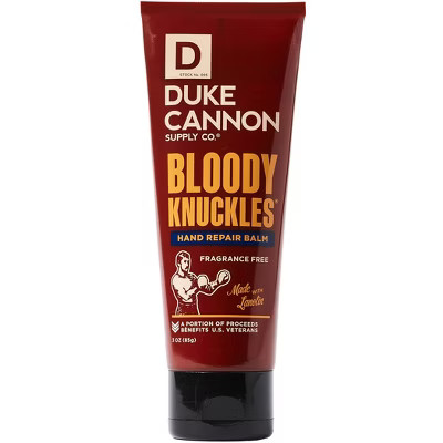 Duke Cannon Bloody Knuckles Hand Repair Balm - Fragrance Free Hand Lotion for Men - Travel Size -... | Target