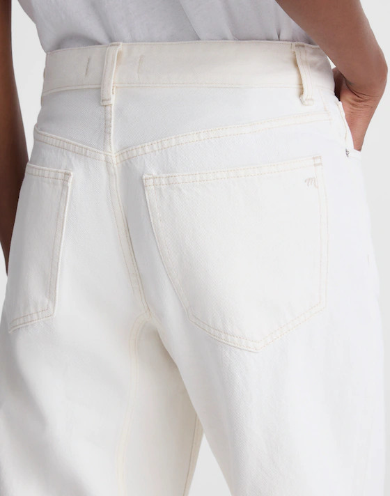 The Darted Barrel-Leg Jean | Madewell